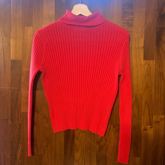 Express Tops - Express TurtleNeck Sweater Black Women's Size M Tight Knit Roll Neck Juniors